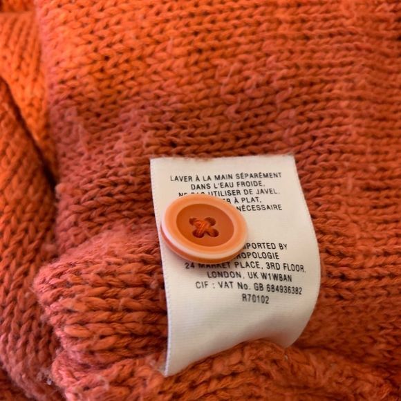 Sparrow | Orange Knit Long Sleeve Sweater - Picture 8 of 8